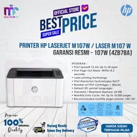 Printer HP Laserjet M107W / Laser M107 W Garansi Resmi - 107w (4ZB78A)