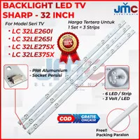 led Backlight Tv Sharp lc-32le260i 32le265m 32le275x 32le375x 6k