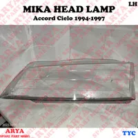 Mika Headlamp lampu depan Honda Accord Cielo 1994 - 1997 TYC - LH