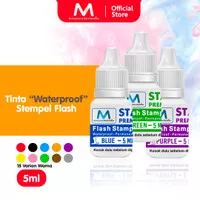 Tinta Stempel / Stamp Ink / Tinta Stempel Flash 5ML / Refill Stamp Ink