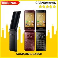 SAMSUNG GALAXY FOLDER 2 G1650 Hp Samsung Lipat Flip Android Keypad Bla