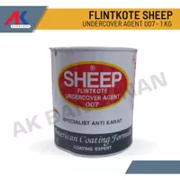 Flintkote Sheep Cat Besi Anti Karat Mobil 1 Kg Plingkut flinkote Hitam