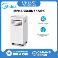 Midea AC Portable 1/2 PK MPHA-05CRN7 0,5 pk Pendingin Ruangan