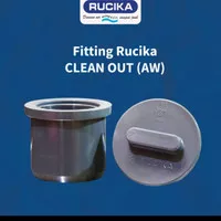 Clean Out PVC 4 inch AW RUCIKA / C.O. PVC RUCIKA 4 / tutup sapiteng 