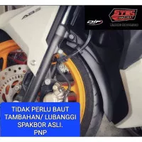 sambungan spakbor depan vario 160 bahan plastik merek KSR