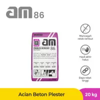 AM 86 Acian Tembok Abu Muda Skimcoat 20kg