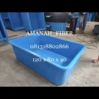 BAK FIBER PERSEGI / BAK FIBER KOTAK P:120 L:80 T:40