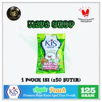 Permen Kis Mint Apple Peach - 125 gr (Harga Satuan)