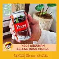 MINUMAN KALENG YEOS CINCAU 300ML - MINUMAN INSTANT GRASS JELLY DRINK