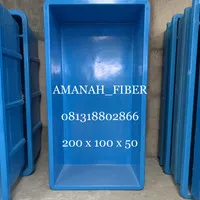 BAK FIBER PERSEGI/BAK FIBER KOTAK P:200 L:100 T:50