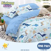 Sprei set katun Star Dino days uk200|180|160|140|120|100|90