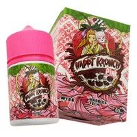 liquid vape happi krunch pink 60ml freebased for vapers vapoor murah