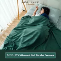 BEGLANCE Selimut Diamond Knit Blanket Premium 150 x 175