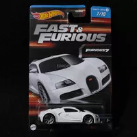 HOTWHEELS FAST AND FURIOUS BUGATTI VEYRON