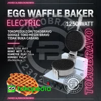 Alat Pemanggang Roti Croffle Baker Waffle Maker Single pembuat Wafel