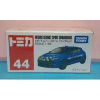 Tomica Takara Tomy 44 Megane Renault Sport Gendarmerie (Segel)