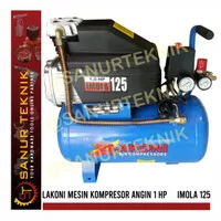 Mesin Kompresor Angin 1 HP (1HP) / Air Compressor LAKONI IMOLA 125