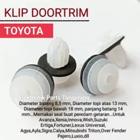 KLIP DOORTRIM MOBIL TOYOTA KLIP MOBIL KANCING MOBIL KLIP PINTU MOBIL