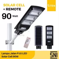 Lampu Jalan PJU LED Solar Cell 90W Panel Surya SOROT 90 WATT SolarCell