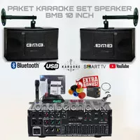 PAKET SOUND KARAOKE SPEAKER BMB 10 INCH TERMURAH ORIGINAL BERGARANSI