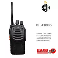 HT BJH Handy Talky C888S Radio Komunikasi Uhf Walky Talky 2 units Walk