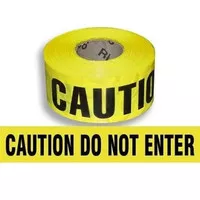 POLICE LINE BARRICADE TAPE CAUTION DO NOT ENTER SAFETY PROYEK 3X300 M