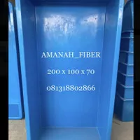 BAK FIBER PERSEGI / BAK FIBER KOTAK P:200 L:100 T:70