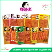 Wulama Gluten Spicy Tofu Latiao Cemilan Snack Vegetarian