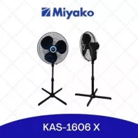 MIYAKO KIPAS ANGIN STAND FAN KAS 1606 X PL KAS1606X KIPAS ANGIN STANDI