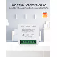 AMC Tuya Mini Smart Switch Breaker 16A WiFi Saklar Pintar Smart Life