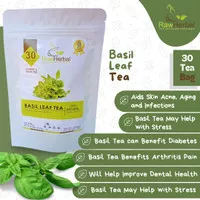 BASIL LEAF TEA : INDONESIAN BASIL TEA / TEH DAUN KEMANGI (30 Tea Bag)