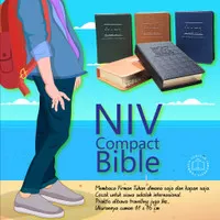 NIV Holy Bible Compact Kecil New International Version LAI English