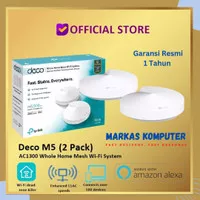 TP-Link DECO M5 AC1300 Whole Home Mesh Wi-Fi System (2-Pack) - DECO M5