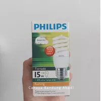 Lampu Philips Tornado 15 Watt 15W Kuning 82 Warm White