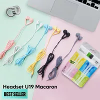 HF/Headset Macaron U19 Super Basss