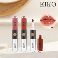 KIKO Milano Lip Gloss Fog Matte 2 in 1 Double Touch Lipstick 6ml-#103