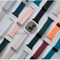 Strap Butterfly Rubber magnetic fold Apple watch 8 7 Ultra 42mm iwatch