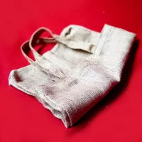 Totebag goni import - tas kain - tas fashion - shoulder bag