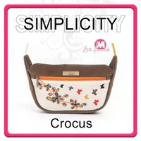 Tas selempang Makara Simplicity Crocus, midili bordir cantik terbaru