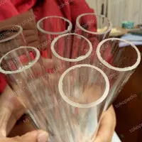 Pipa Akrilik Tabung Acrylic Tube Bening Clear od x id x mm 100 cm