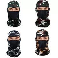 Masker ninja kbr army masker motor masker kerja motif loreng/army