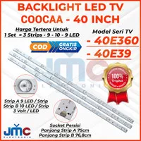 Backlight Tv Coocaa 40e39 40e360 lampu led bl koka 40 inch