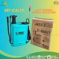 Tangki Cas Semprot Elektrik E-Kabut Battery Sprayer 16L Premium