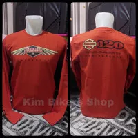 Harley davidson longsleeve anniv'120 orange