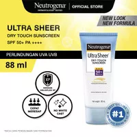 Neutrogena Ultra Sheer Dry-Touch Sunscreen SPF 50+ 88ml-Tabir Surya