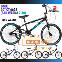 SEPEDA BMX 20 VELION FRAME BESI SPOKE MOTOR BAN JUMBO 2.40 ANAK COWO