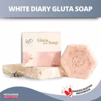 SABUN BADAN PEMUTIH | White Diary Gluta Body Soap Sabun Collagen BPOM