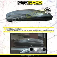 Roof Box Adventure Carbonite Series Otorack 360L