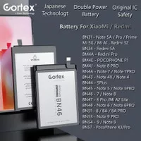 Cortex Baterai XiaoMi RedMi Original Double Power Real Capacity Batre