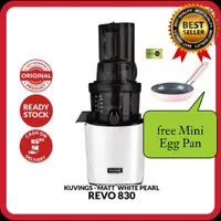 Kuvings Slow Juicer REVO 830 Matt White ini Pearl